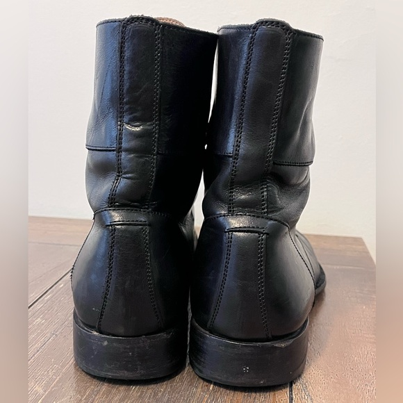 John Varvatos Six O Six 606 Hand Made Leather Lace Up Boots Mens size 10.5 - Picture 10 of 13